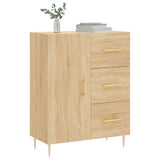 Sonoma oak sideboard 69.5x34x90 cm engineered wood