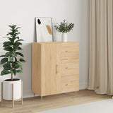 Sonoma oak sideboard 69.5x34x90 cm engineered wood