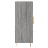 Sonoma gray sideboard 69.5x34x90 cm engineered wood