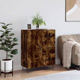 Smoked oak sideboard 69.5x34x90 cm engineered wood