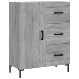 Buffet sonoma gris 69,5x34x90 cm bois d'ingénierie