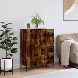 Smoked oak sideboard 69.5x34x90 cm engineered wood