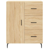 Sideboard aus Sonoma-Eiche, 69,5 x 34 x 90 cm, Holzwerkstoff