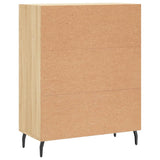 Sideboard aus Sonoma-Eiche, 69,5 x 34 x 90 cm, Holzwerkstoff