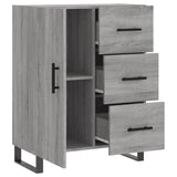 Buffet sonoma gris 69,5x34x90 cm bois d'ingénierie