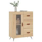 Sonoma oak sideboard 69.5x34x90 cm engineered wood