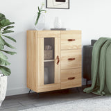 Sonoma oak sideboard 69.5x34x90 cm engineered wood