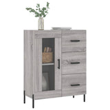 Buffet sonoma gris 69,5x34x90 cm bois d'ingénierie