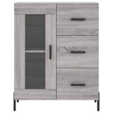 Buffet sonoma gris 69,5x34x90 cm bois d'ingénierie