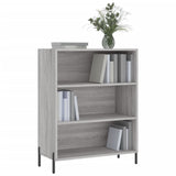 Armoire à étagères sonoma gris 69,5x32,5x90cm bois d'ingénierie