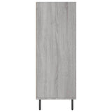 Armoire à étagères sonoma gris 69,5x32,5x90cm bois d'ingénierie