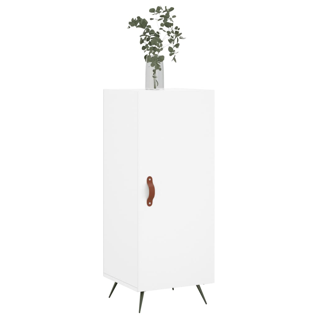 Buffet blanc 34,5x34x90 cm bois d'ingénierie