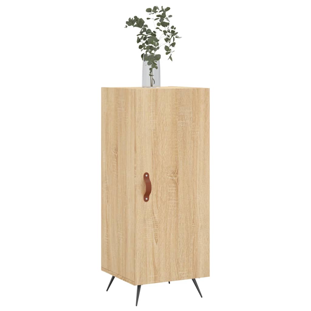 Buffet Chêne sonoma 34,5x34x90 cm Bois d'ingénierie