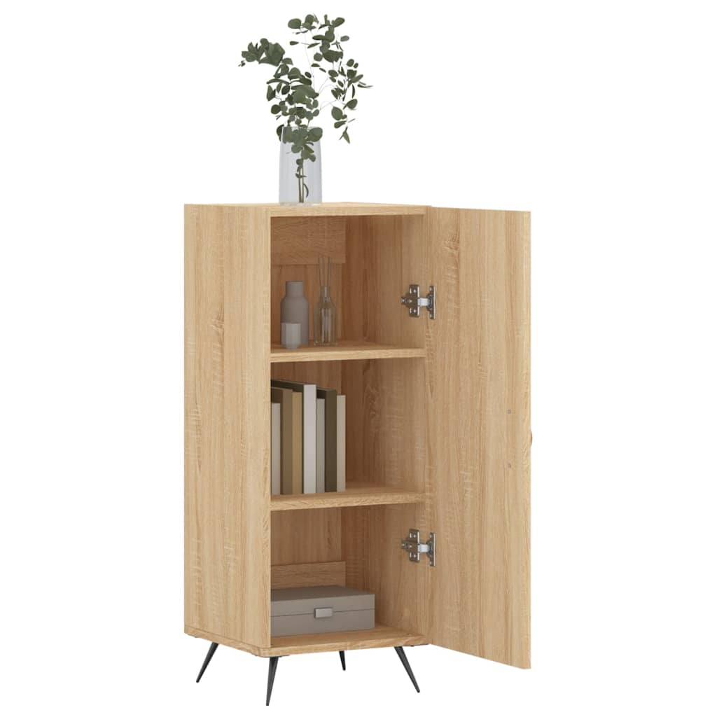 Buffet Chêne sonoma 34,5x34x90 cm Bois d'ingénierie