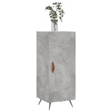 Concrete Grey Sideboard 34.5x34x90 cm Engineered Wood