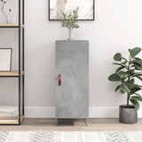 Concrete Grey Sideboard 34.5x34x90 cm Engineered Wood