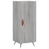 Sonoma graues Sideboard 34,5x34x90 cm Holzwerkstoff