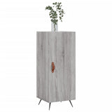 Sonoma gray sideboard 34.5x34x90 cm Engineered wood