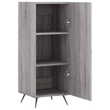 Sonoma gray sideboard 34.5x34x90 cm Engineered wood