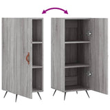 Sonoma graues Sideboard 34,5x34x90 cm Holzwerkstoff