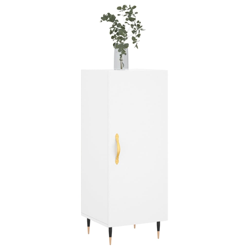 Buffet blanc 34,5x34x90 cm bois d'ingénierie