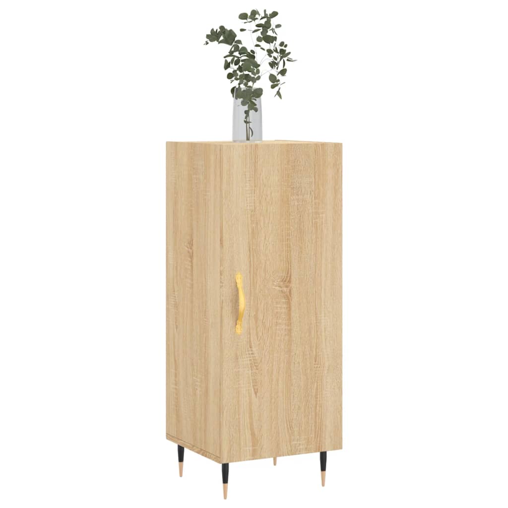 Buffet Chêne sonoma 34,5x34x90 cm Bois d'ingénierie