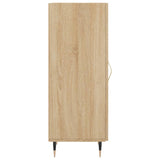 Sideboard Sonoma-Eiche 34,5x34x90 cm Holzwerkstoff