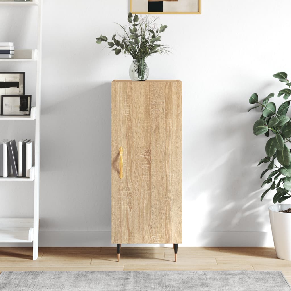 Sideboard Sonoma oak 34.5x34x90 cm Engineered wood