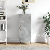 Concrete Grey Sideboard 34.5x34x90 cm Engineered Wood