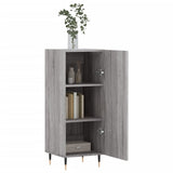 Buffet Sonoma gris 34,5x34x90 cm Bois d'ingénierie