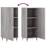 Buffet Sonoma gris 34,5x34x90 cm Bois d'ingénierie