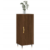 Buffet Chêne marron 34,5x34x90 cm Bois d'ingénierie