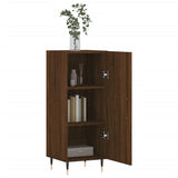 Sideboard Brauneiche 34,5x34x90 cm Holzwerkstoff