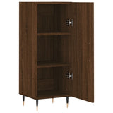 Buffet Chêne marron 34,5x34x90 cm Bois d'ingénierie