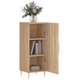 Buffet Chêne sonoma 34,5x34x90 cm Bois d'ingénierie