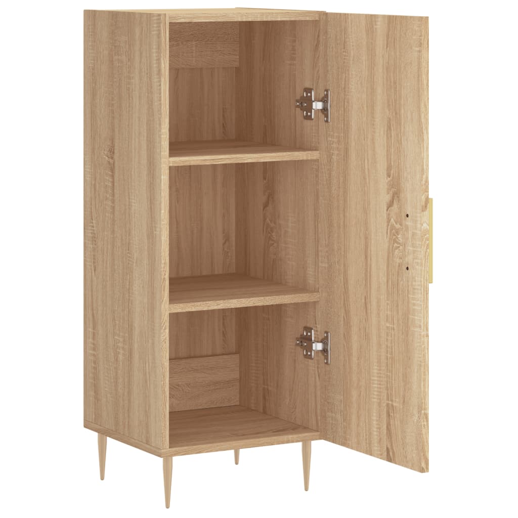 Buffet Chêne sonoma 34,5x34x90 cm Bois d'ingénierie