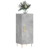 Concrete Grey Sideboard 34.5x34x90 cm Engineered Wood