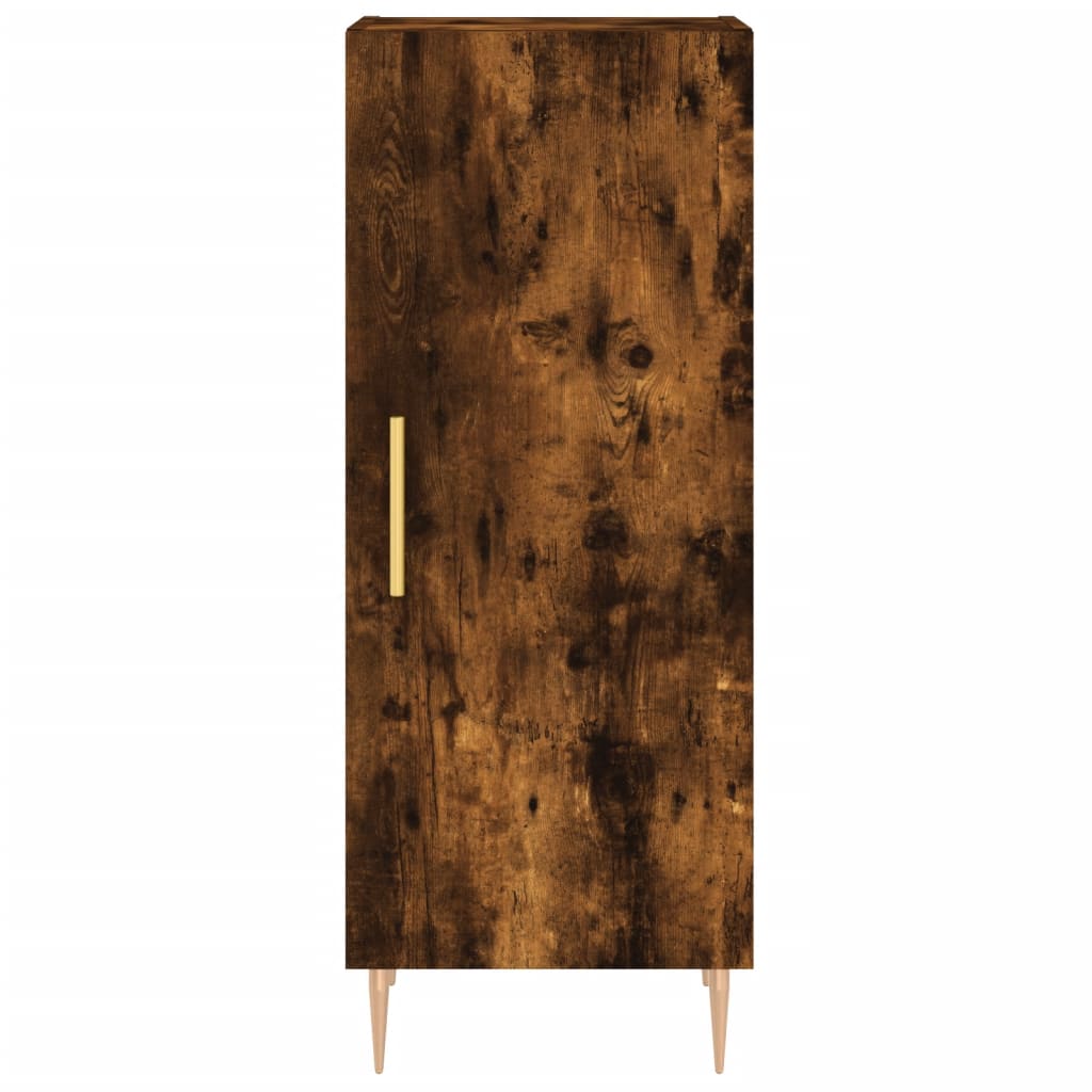 Sideboard Räuchereiche 34,5x34x90 cm Holzwerkstoff