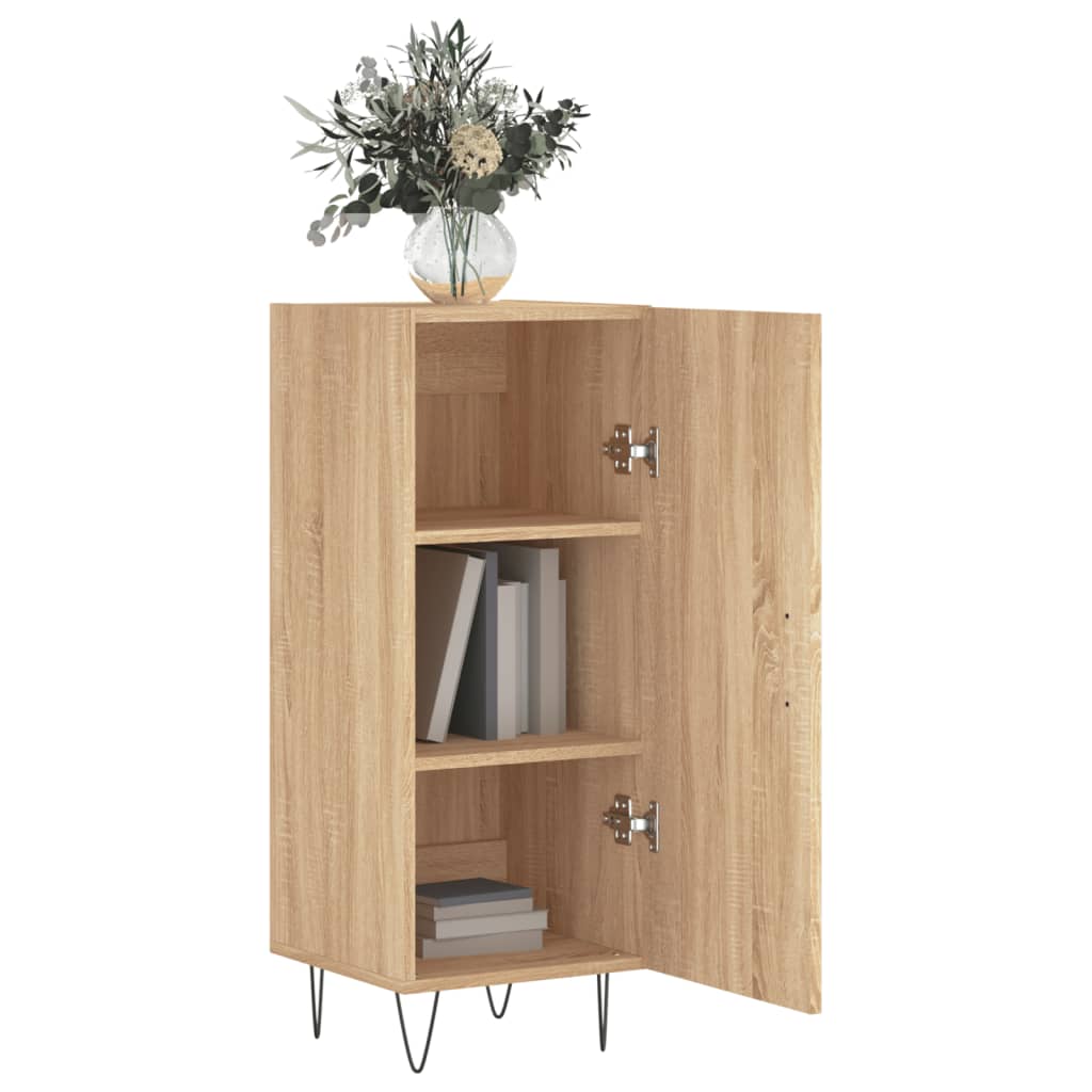 Buffet Chêne sonoma 34,5x34x90 cm Bois d'ingénierie