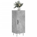 Concrete Grey Sideboard 34.5x34x90 cm Engineered Wood