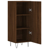 Buffet Chêne marron 34,5x34x90 cm Bois d'ingénierie