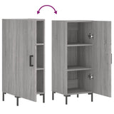 Buffet Sonoma gris 34,5x34x90 cm Bois d'ingénierie