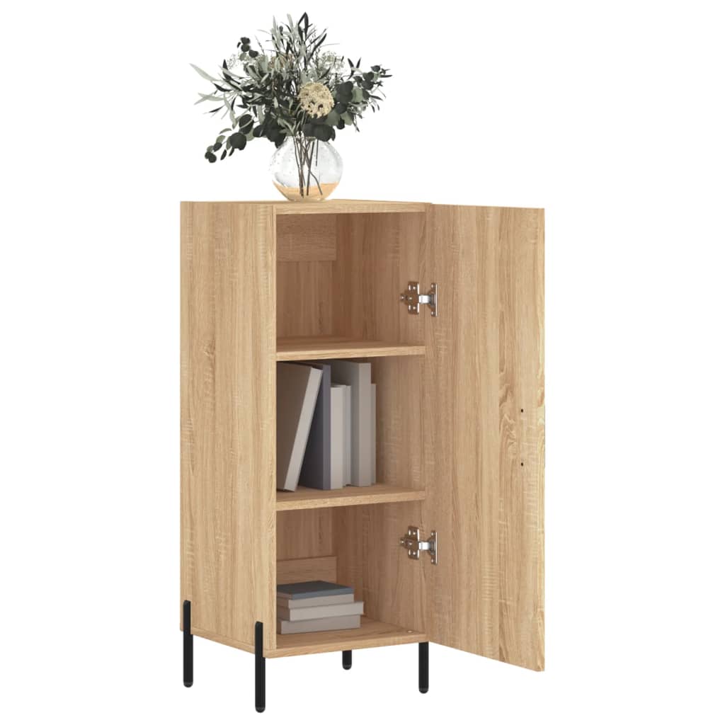 Buffet Chêne sonoma 34,5x34x90 cm Bois d'ingénierie