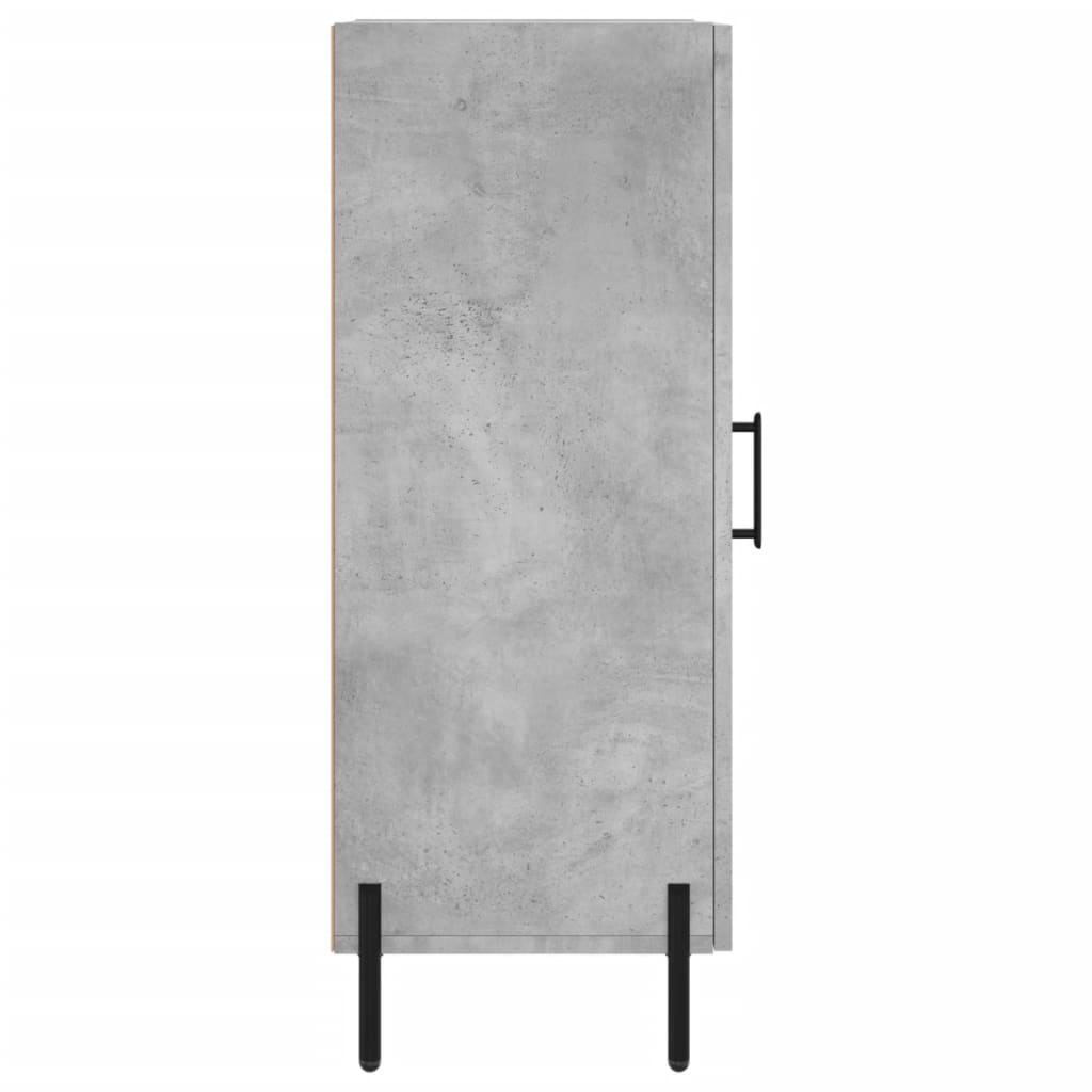 Concrete Grey Sideboard 34.5x34x90 cm Engineered Wood