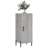 Sonoma graues Sideboard 34,5x34x90 cm Holzwerkstoff