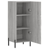 Sonoma graues Sideboard 34,5x34x90 cm Holzwerkstoff