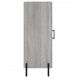 Sonoma graues Sideboard 34,5x34x90 cm Holzwerkstoff