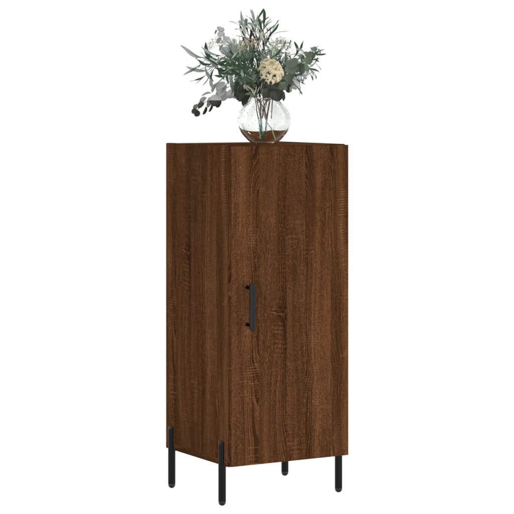 Sideboard Brauneiche 34,5x34x90 cm Holzwerkstoff