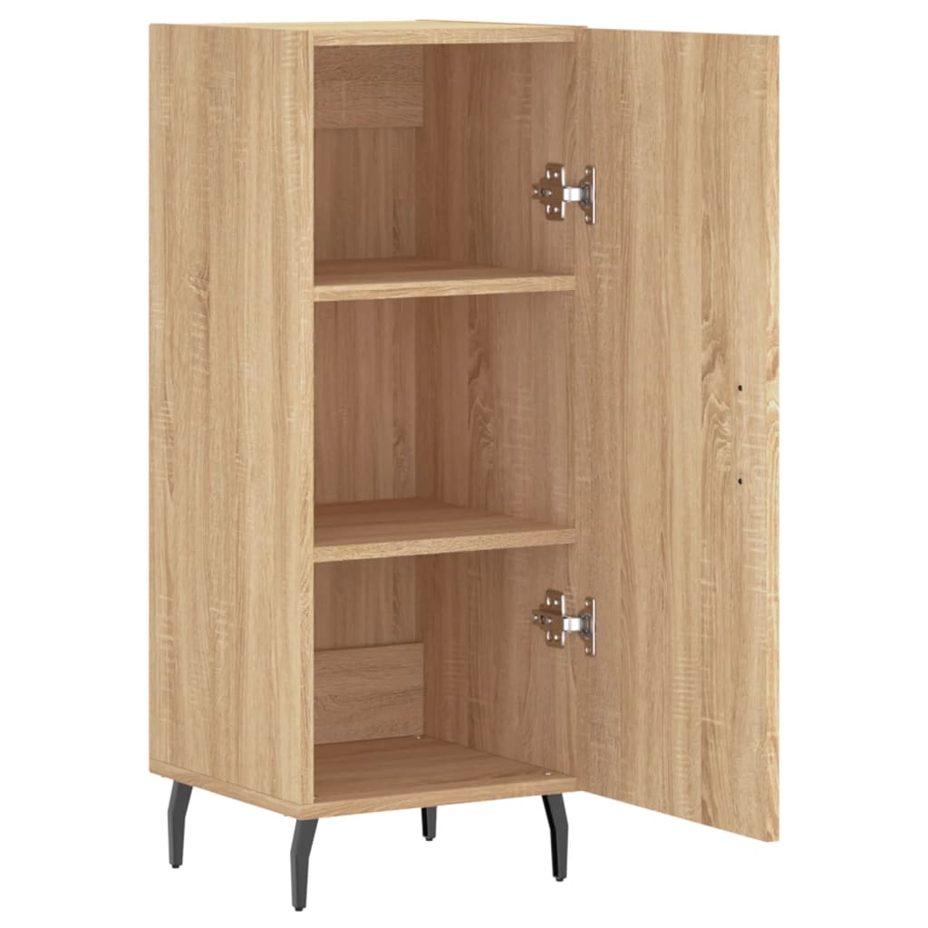 Sideboard Sonoma-Eiche 34,5x34x90 cm Holzwerkstoff