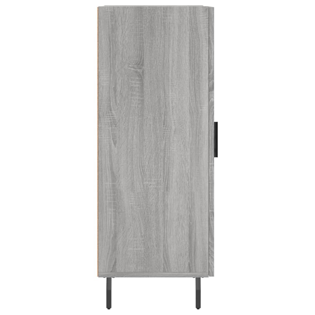 Sonoma graues Sideboard 34,5x34x90 cm Holzwerkstoff